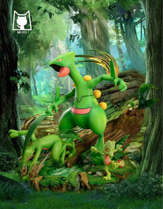 Miko Studio - Treecko, Sceptile & Grovyle
