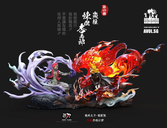 NiRen Studio - Kyojuro Rengoku and Akaza